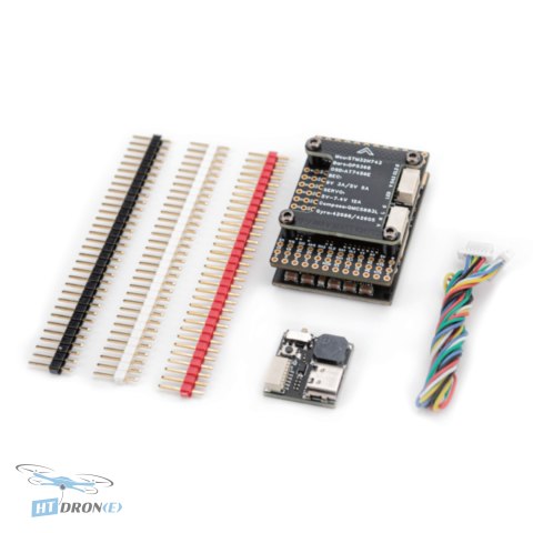 Pilotix H743-WING V3 Advanced FPV flight controller detailed 3-quarter view at HTDRONE shop
