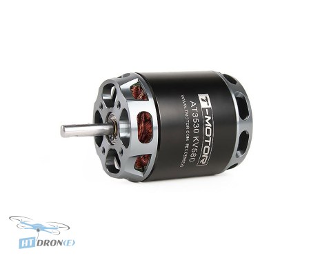 T-Motor AT3530 KV580 motor in 3/4 view, best choice in our HTDRONE shop