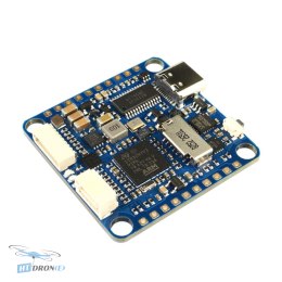 Detailed view of MATEKSYS H743-SLIM V3 flight controller connectors and components. Price at HTDRONE.