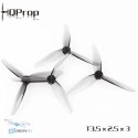 Grey HQProp 3.5" 3-Blade 1.5 mm CCW+CW propellers - view details at HTDRONE shop