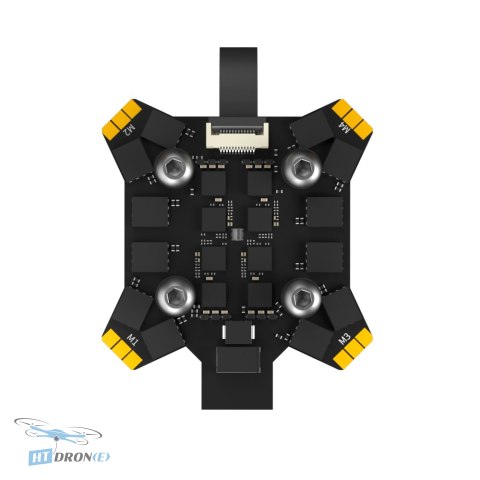 IFlight Borg 5S RX Stack - top-down view of PCB and components, best choice