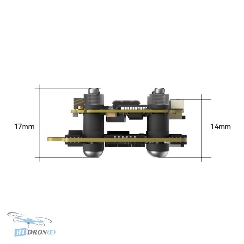 IFlight Borg 5S RX Stack size comparison with accessories price at HTDRONE shop