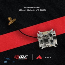 ImmersionRC Ghost Hybrid V2 DUO VTX module with 2.4GHz receiver - side view, best price at HTDRONE