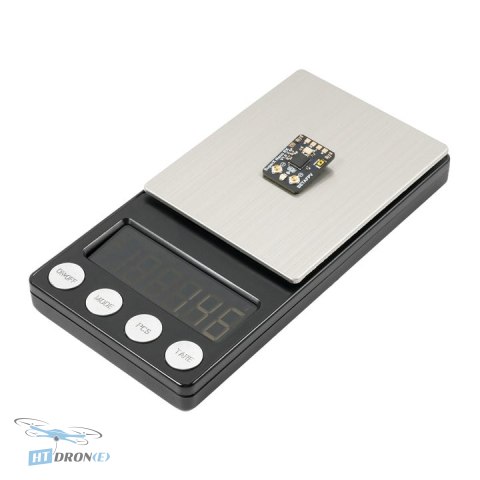 BETAFPV SuperX ELRS Gemini Xross Nano receiver - top down view printed circuit board PCB