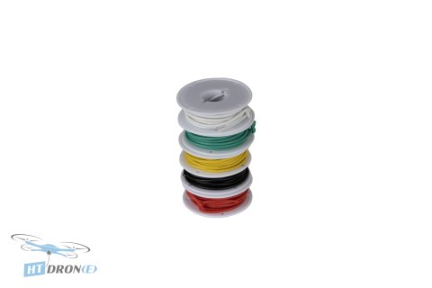HTDRONE Silicone Wires AWG18 detailed connectors and wire ends