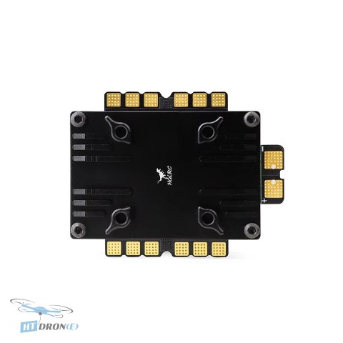 HGLRC SPECTER F760 BOX - top-down view of the PCB, FPV component details