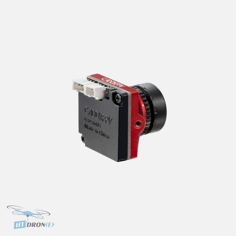 CaddxFPV Ratel 2 FPV camera red three-quarter view shop HTDRONE