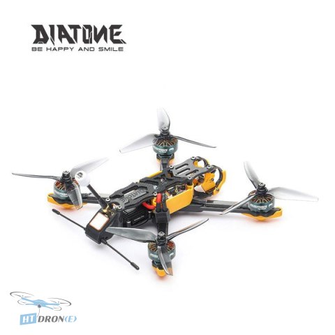 Diatone Roma F5 V2 6S Freestyle FPV Drone - rear view with connectors, buy now at HTDRONE