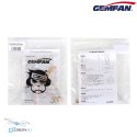 Packaging of blue Gemfan 51433L Starlight LED propellers with scale reference