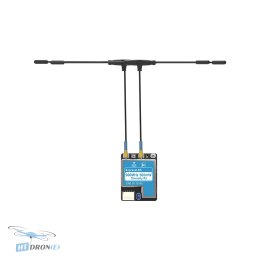 IFlight True Diversity ELRS receiver 868/915 RX with antennas - three-quarter view