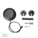 Holybro H-RTK ZED-F9P Rover UART GPS module size comparison with accessories price