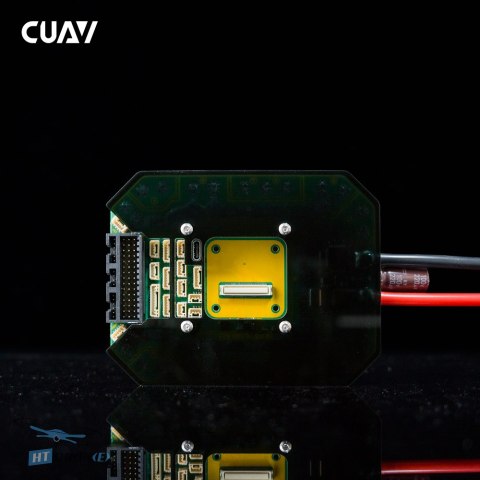 CUAV CAN PDB power and signal connectors detailed rear view buy at HTDRONE