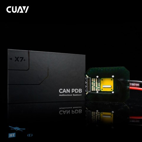 CUAV CAN PDB printed circuit board detailed top-down view buy at HTDRONE