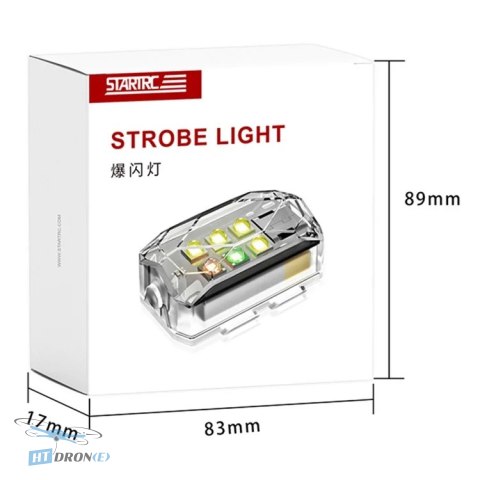 STARTRC LED Strobe Light signal lamp accessory details from packaging for sale