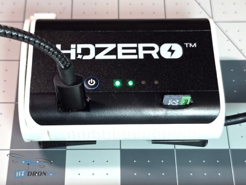 HDZero Battery Case HDZero Rear-Mount side view, perfect for mounting