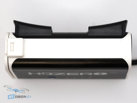HDZero Battery Case HDZero Rear-Mount rear view showing mounting points