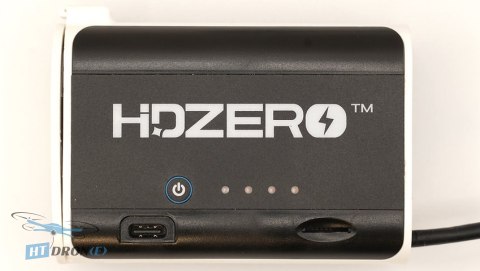 HDZero Battery Case HDZero Rear-Mount closeup of included accessories