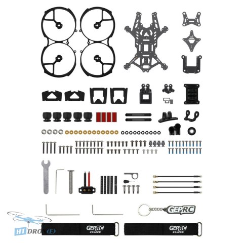 GEPRC CL35 V3 FPV frame kit, accessories included, best price HTDRONE