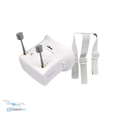 Pilotix RTF Set Pilotix 2.5'' Analog – top-down view of FPV kit electronics and frame components
