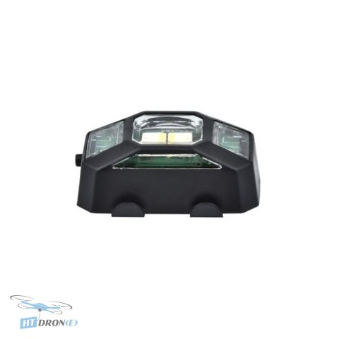 Rear view of STARTRC STRATRC rechargeable strobe light showing charging port