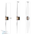 STARTRC LED propellers DJI Mini 3 Pro rear view mounting details buy now