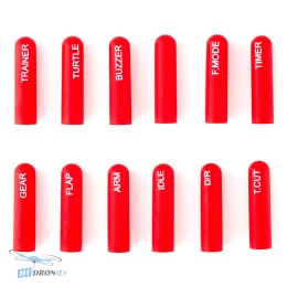 RadioMaster LONG Red switch stickers - buy at HTDRONE best shop