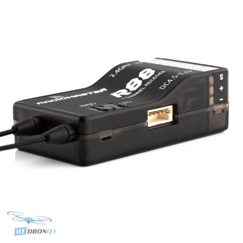 RadioMaster R88 V2 receiver close-up detailed side view best price at HTDRONE