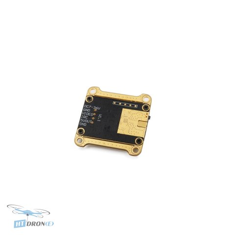 GEPRC VTX GEPRC RAD 5.8G 1.6W rear view power and antenna connectors buy at HTDRONE