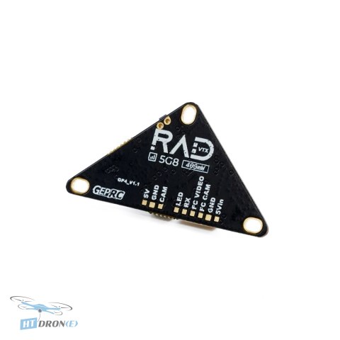 GEPRC RAD Whoop 5.8G 400mW VTX connectors - detailed connections for FPV drone