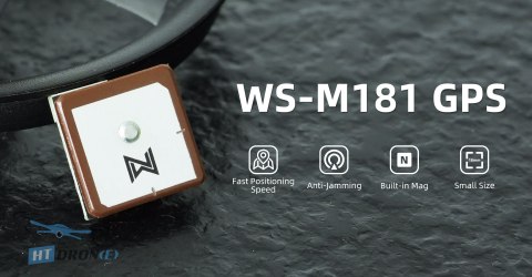 CaddxFPV GPS Module Walksnail WS-M181 packaging accessories closeup buy now HTDRONE