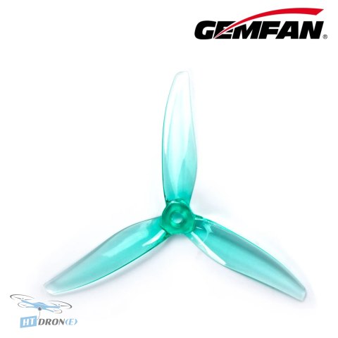Gemfan Hurricane 5127-3 Durable Clear Green FPV 3-blade propellers price shop