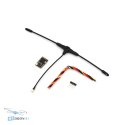 TBS Crossfire Nano Rx (SE) receiver rear with connectors - detail view