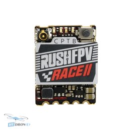 RushFPV VTX RUSH RACE II 5.8G 400mW side view, perfect for FPV drone build
