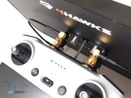 4Hawks Raptor XR antenna for DJI RC controller - side view, best price at HTDRONE