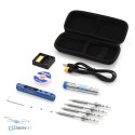 SEQURE Mini SQ-001 Kit Plus Tech grey - main view soldering iron with tool bag, best price at HTDRONE shop