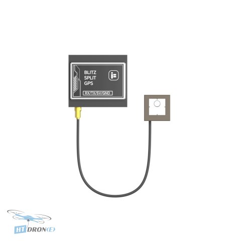Detailed top view IFlight BLITZ SPLIT GPS module PCB buy