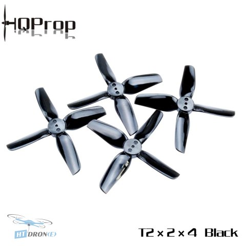 HQProp Durable T2X2X4 4-blade black 2 inch propeller for FPV drone buy best price HTDRONE