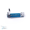 IFlight L-Type USB Micro USB adapter 90 degrees - male and female connector detail