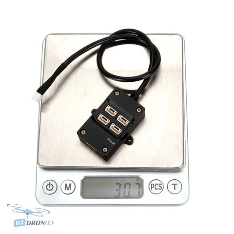 Holybro CAN HUB Module 42cm Cable – side 3-quarter view, best for drone builds