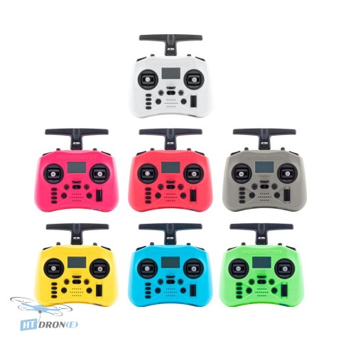RadioMaster Pocket Crush Edition ExpressLRS Gray RC controller three-quarter view buy now price HTDRONE