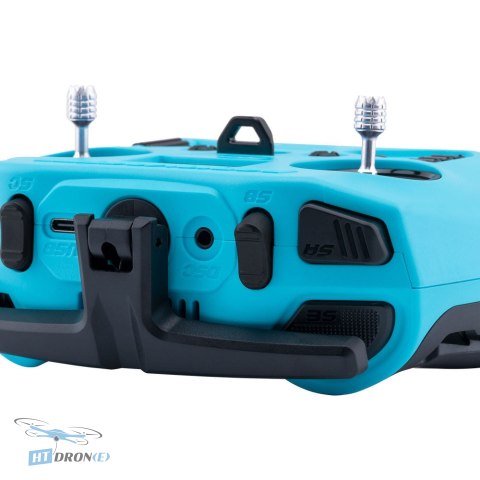 RadioMaster Pocket Crush Edition ExpressLRS Gray detailed button view RC controller HTDRONE
