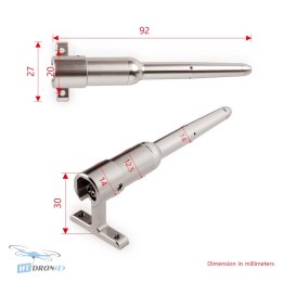 Detailed view of Holybro MS4525DO airspeed sensor with PT60 Pitot Tube, perfect for precise measurements