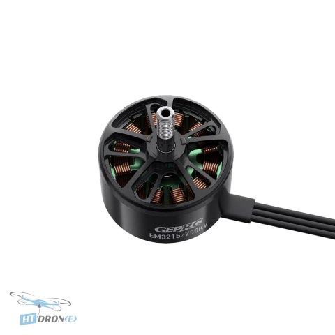 Top surface of GEPRC EM3215 750KV motor - top view of mounting